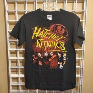 Insane Clown Posse ICP HATCHET ATTACKS LIVE FROM RED ROCKS T-shirt